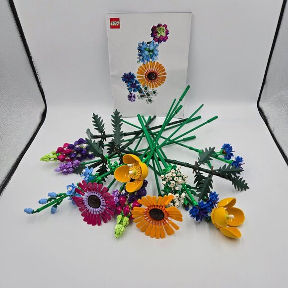 Lego Botanical Collection Wildflower Bouquet 10313 And Creator Daffodils 40747 - Picture 3 of 13